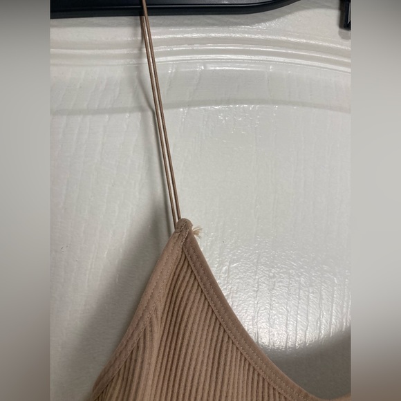 Urban Outfitters Out From Under Tan Women´s Bodysuit ,Size S ,Normcore - Picture 6 of 15